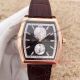 Iwc Da Vinci Chronograph Price - Black Dial Black Leather Band Fake Watch (11)_th.jpg